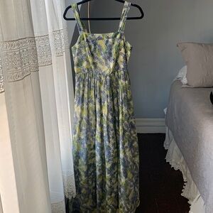 J. Jill Maxi Silk blend Dress